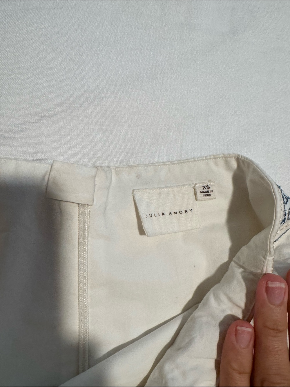 Julie Amory embroidered circle skirt set - Picture 6 of 7